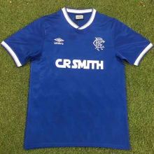 1984/87 Rangers Home Retro Soccer Jersey