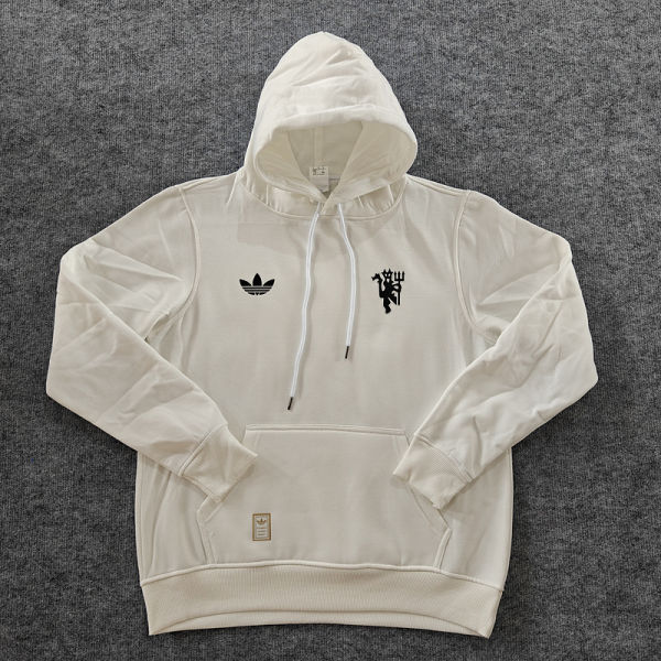 2025 M Utd White Hoody 硅胶