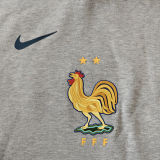 2025 France Grey Hoody 硅胶