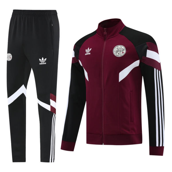 2025 AA Wine Red Jacket Tracksuit
