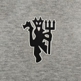 2025 M Utd Grey Hoody 硅胶