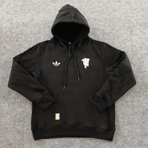 2025 M Utd Black Hoody 硅胶