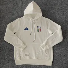 2025 Italy White Hoody 硅胶