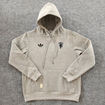 2025 M Utd Grey Hoody 硅胶