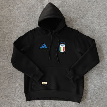 2025 Italy Black Hoody 硅胶