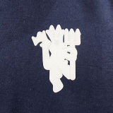 2025 M Utd Sapphire Blue Hoody 硅胶