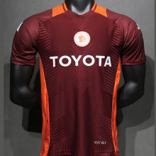 2025 Roma Red Player Version Soccer Jersey