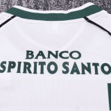 2001/03 Lisbon Home Retro Kids Soccer Jersey