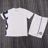 2010/11 In Milan Away White Retro Kids Soccer Jersey