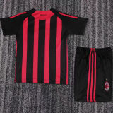 2008/09 AC Milan Home Retro Kids Soccer Jersey