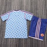 1990/92 M Utd Away Retro Kids Soccer Jersey