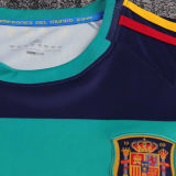 2010 Spain Goalkeeper Kids Retro Soccer Jersey