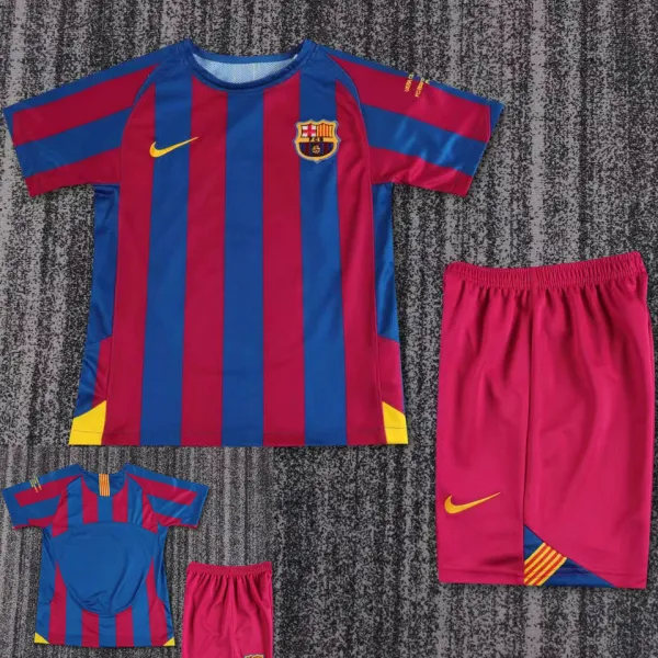 2005/06 BA Home Retro UCL Version Kids Soccer Jersey 欧冠版
