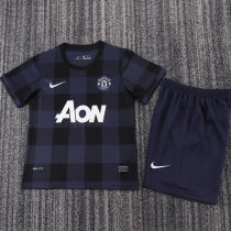 2013/14 M Utd Away Retro Kids Soccer Jersey