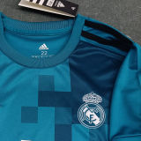 2017/18 RM Third Retro Kids Long Sleeve Soccer Jersey 长袖