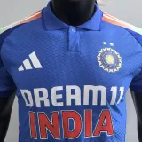 2025/26 Indian Home Blue Player Version Soccer Jersey