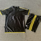 1999/01 RM Black Away Retro Kids Soccer Jersey