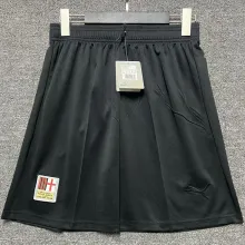 2025 AC Milan 125Th Anniversary Black Shorts Pants