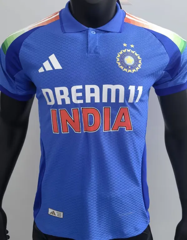 2025/26 Indian Home Blue Player Version Soccer Jersey