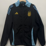 2025 Argentina Black Windbreaker