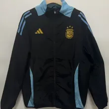 2025 Argentina Black Windbreaker