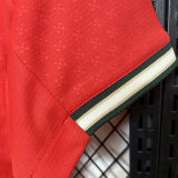 RONALDO #7 Portugal Home Red Fans Jersey 2025/26 ★★