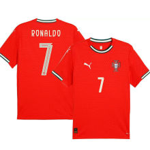 RONALDO #7 Portugal Home Red Fans Jersey 2025/26 ★★