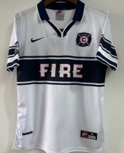 1998 Chicago Fire Third White Retro Soccer Jersey