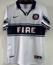 1998 Chicago Fire Third White Retro Soccer Jersey