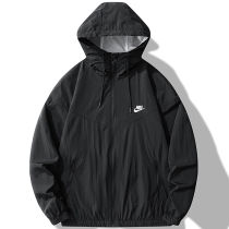2025 Nk~ Black Windbreaker （6578）