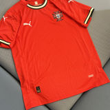 RONALDO #7 Portugal Home Red Fans Jersey 2025/26 ★★