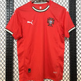 RONALDO #7 Portugal Home Red Fans Jersey 2025/26 ★★