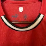 RONALDO #7 Portugal Home Red Fans Jersey 2025/26 ★★