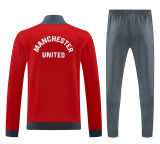 2025 M Utd Red Jacket Tracksuit