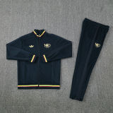 2025 Colombia Black Jacket Tracksuit