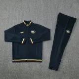 2025 Colombia Black Jacket Tracksuit