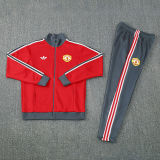 2025 M Utd Red Jacket Tracksuit