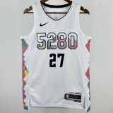 2025 Nuggets MURRAY #27 White City Edition NBA Jersey