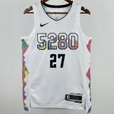 2025 Nuggets MURRAY #27 White City Edition NBA Jersey