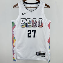 2025 Nuggets MURRAY #27 White City Edition NBA Jersey