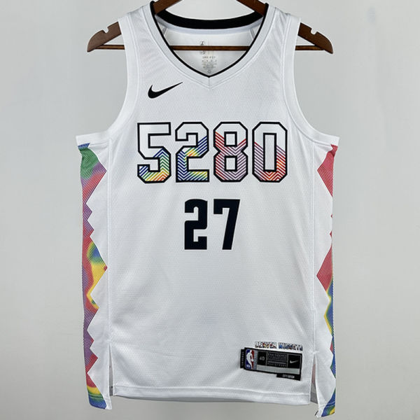 2025 Nuggets MURRAY #27 White City Edition NBA Jersey