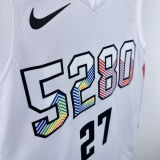 2025 Nuggets MURRAY #27 White City Edition NBA Jersey