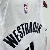 2025 Nuggets WESTBROOK #4 White City Edition NBA Jersey