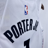 2025 Nuggets PORTER JR. #1 White City Edition NBA Jersey