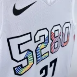 2025 Nuggets MURRAY #27 White City Edition NBA Jersey