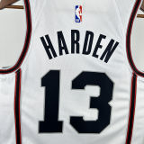 2025 Rockets HARDEN #13 White City Edition NBA Jersey
