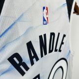 2025 Timberwolves RANDLE #30 White City Edition NBA Jersey