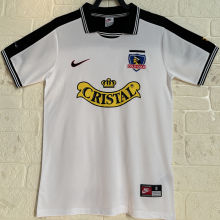 1998/99 Colo-Colo Home White Retro Soccer Jersey