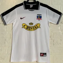 1998/99 Colo-Colo Home White Retro Soccer Jersey