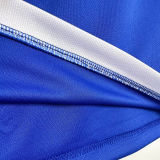 2006 Brazil Away Blue Retro Soccer Jersey